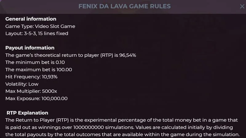 Fenix da Lava – fikseeritud Jackpotid Mini, Minor, Major ja Grand